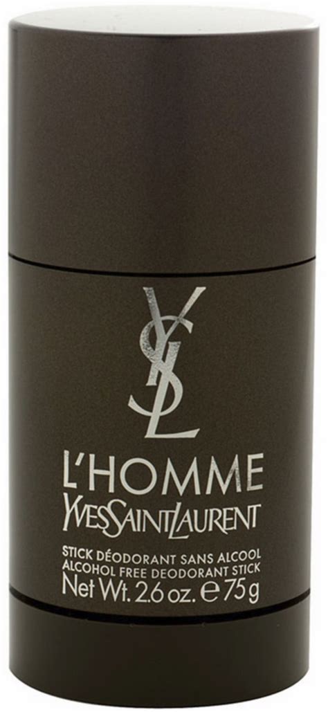 ysl deodrant|l'homme deodorant stick.